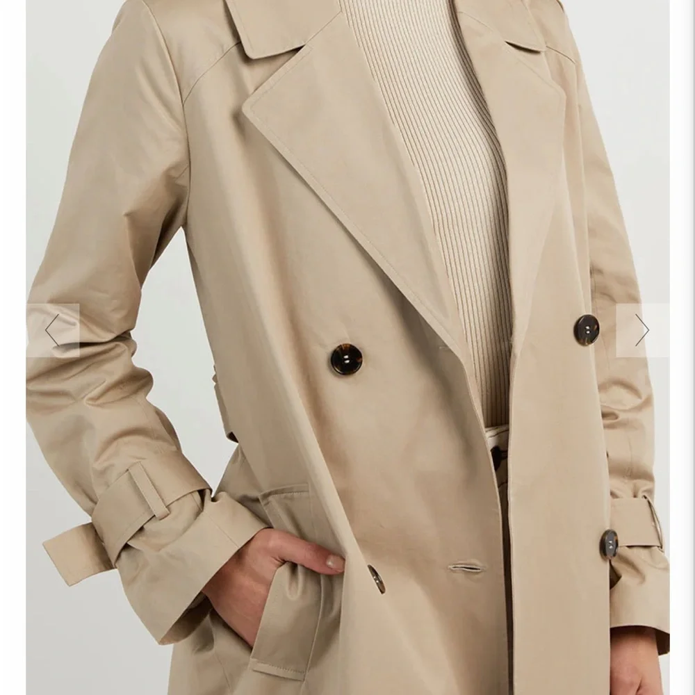 DISSH Foster Stone Trench Coat US Size 6 - Picture 4 of 7